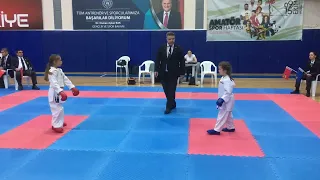 karate ligi ilk maçımız