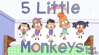 Five Little Monkeys Jumping on the Bed – Sweet Tweets (10 Minutes)