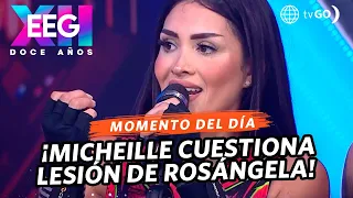 EEG 12 Años: Micheille cuestiona lesión de Rosángela (HOY)