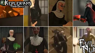 All Evil Nun Games Trailers & Teasers|Evil Nun Evolution|Keplerians Horror Games