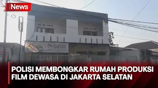 Rumah Produksi Film Dewasa di Jaksel Dibongkar Polisi