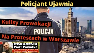 Policjant z Warszawy Ujawnia!!! Kto PROWOKOWAŁ Na Protestach Rolników w Warszawie???