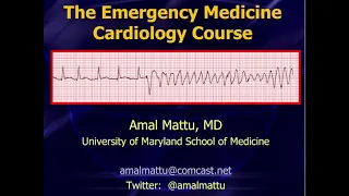Dr. Amal Mattu's Advanced ECG Course - EM Cardiology - June 11+12, 2024