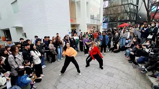 [STREET ARTIST] BLACK MIST. HONGDAE BUSKING. 230325.