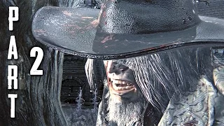 Bloodborne Walkthrough Gameplay Part 2 - Father Gascoigne Boss (PS4)