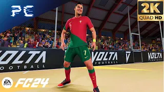 FC 24 | Ronaldo VS Messi (5vs5)🔥 | VOLTA Football | PC Gameplay [2K 60FPS]