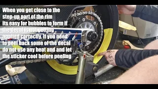 How to apply MCN Grafix Rim Wraps - Link In Description