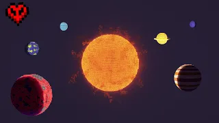 I Built The BIGGEST Solar System In Minecraft Hardcore