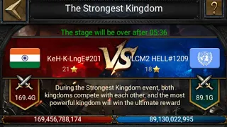 Clash of Kings - K201 vs K1209 (Must Watch!) Kingdom Conquest - 22🌟