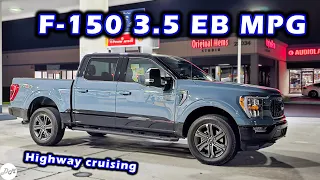 2023 Ford F-150 3.5 EcoBoost – MPG Test | Highway Fuel Economy & Range Test