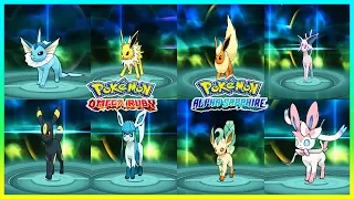 Pokemon OmegaRuby & AlphaSapphire - How to Get Eevee & Evolve It!
