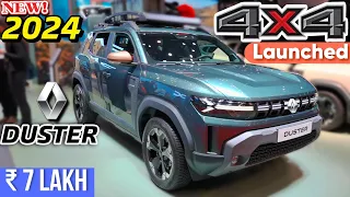 Middle Class की 4X4 | New 2024 Renault Duster 4x4 Launch | ₹7 Lakh | most affordable 4x4 Suv Review