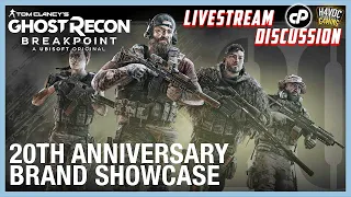 🔴LIVE - Ghost Recon | 20th Anniversary Brand Showcase UbiSoft - H4VOC G4MING & CUSTERPLAYS