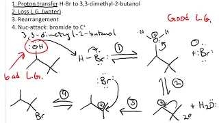 Curved arrows in multistep mechanisms