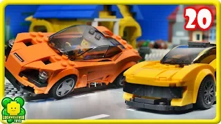 Lego Movie 2 Stop Motion Videos #20 | Lego Car Race