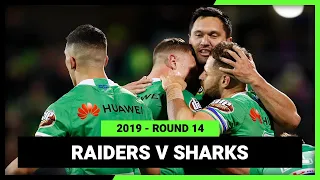 Canberra Raiders v Cronulla-Sutherland Sharks Round 14, 2019 | Full Match Replay | NRL