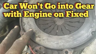 Manual Won't Shift Into Gear With Engine Running pt 4 of 5