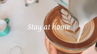 HOME CAFE VLOG 🏠 How to make Latte art without Espresso machine, 400 times pumped Frenchpress