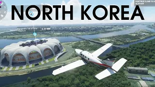 FLYING OVER PYONGYANG, NORTH KOREA 😱😱 || Microsoft Flight Simulator 2020 HD