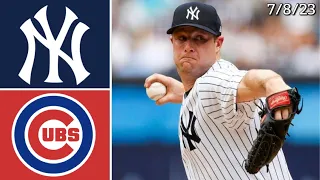 New York Yankees vs Chicago Cubs | Game Highlights | 7/8/23