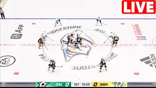 NHL LIVE - Nashville Predators vs Dallas Stars - 15th Feb 2024 | NHL Full Game Highlights NHL 24