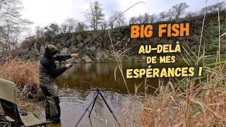 Big Fish Beyond My Expectations! | Barbel Fishing On The Feeder In Winter