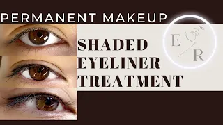 Permanent Shaded Eyeliner Permanent Makeup Procedure