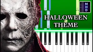 HALLOWEEN Theme - Piano Tutorial