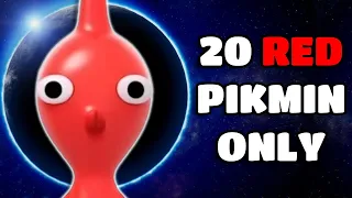 Can you beat Pikmin 4 with only 20 Red Pikmin?