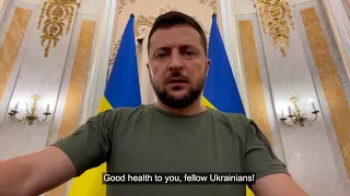 Звернення Президента України Зеленського за підсумками 176-го дня війни (2022) Новини України