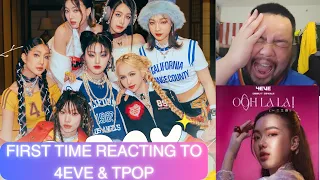 BBJ First Time Reaction to 4EVE & TPop - Situationship | Official MV & Oohlala! (一二三四) M/V