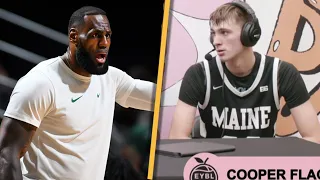 Cooper Flagg On His High-School Dominance, Playing In Front Of LeBron | July 7, 2023