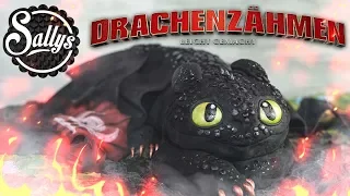 Drachenzähmen leicht gemacht 3 / Ohnezahn Toothless Motivtorte/ Torte / Sallys Welt