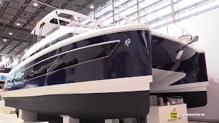 2018 Fountaine Pajot MY 44 Power Catamaran - Walkaround - 2018 Boot Dusseldorf Boat Show