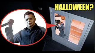 WE CAUGHT Michael Myers Outside Our HOUSE!!!! (Michael Myers RETURNS)