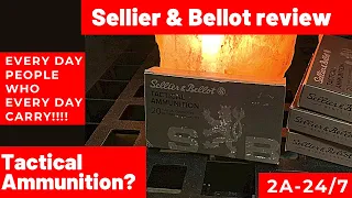 Sellier & Bellot Tactical Ammunition(556): My opinion and range review