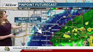 First Alert Forecast: Wednesday Afternoon, February 8