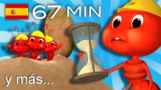 Las hormigas marchan de una en una | Y muchas más canciones infantiles | ¡68 min de LittleBabyBum!
