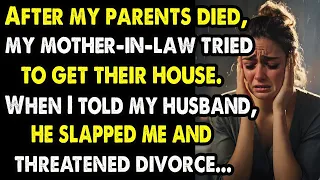 "Shocking: Mother-in-Law's Attempt to Claim My Parents' House Led to Violence and Divorce.