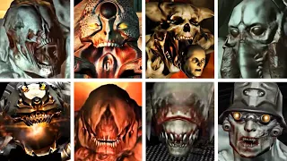 DOOM 3 - All Monsters & Bosses + Resurrection of Evil DLC