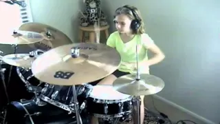 Steve Miller Band "Rockin Me" A drum cover by Emily