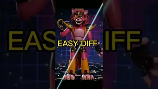 Glamrock Foxy VS All Foxy[Even Mangle and Roxy] #shorts