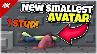 New Smallest Avatar in Roblox (1 Stud Tall!)