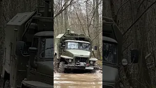 Ural 375 Russian army truck off-road