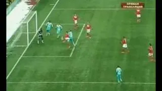 UEFA cup 1/16 final Spartak Moscow - Marseille 2:0 (1 goal)