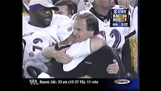 Super Bowl XXXV:  Baltimore Ravens  vs  New York Giants