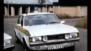 Ford Granada UK Police Car Test