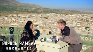 Mastering the Pour: Gordon Takes on Moroccan Tea Excellence 🫖 | Gordon Ramsay: Uncharted