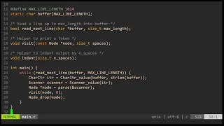 LS36.4 - Recursive Descent Parser Implementation