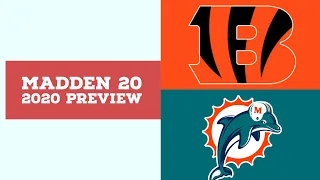 2020 Week 13 Preview - Cincinnati Bengals vs Miami Dolphins - Simulation Nation